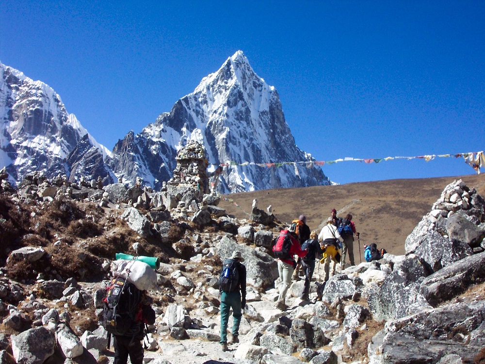 Climb to the shadow of the world's highest peak.