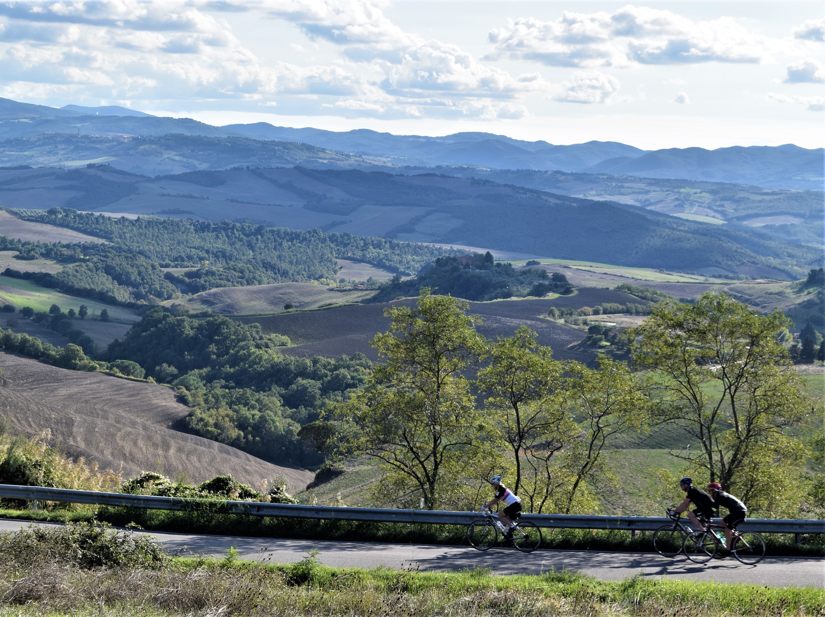 Our amazing rides can take in either the wild north of Tuscany, or the rolling world famous cornfields of southern Tuscany. Most often we circuit Lucca, Florence, Sienna, San Gimignano, and sometimes even Volterra and Montepulciano, as well as our special little gems that folks have rarely if ever heard of. Get ready for the ride of your life!